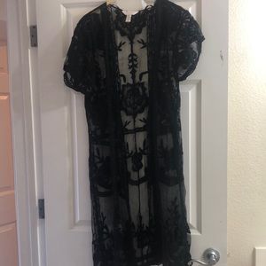 Lauren Conrad lace kimono